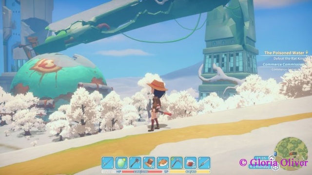 My Time at Portia - ruins side view