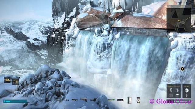 Deus Ex: Mankind Divided - Waterfalls at GARM