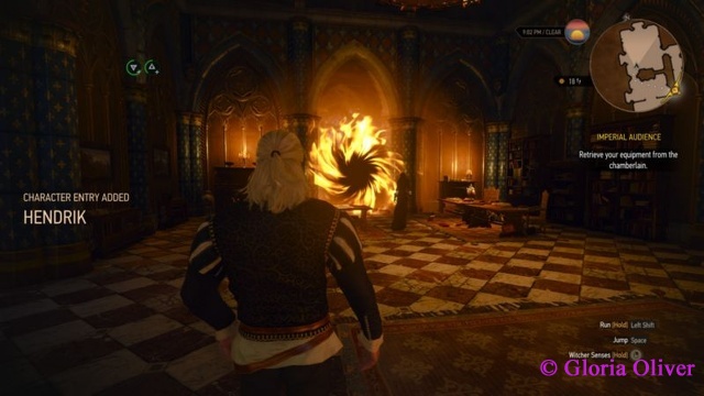 Witcher 3 - magic portal