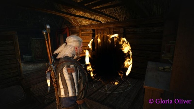 Witcher 3 - magic portal