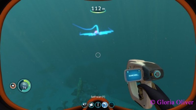 subnautica - glowing life form