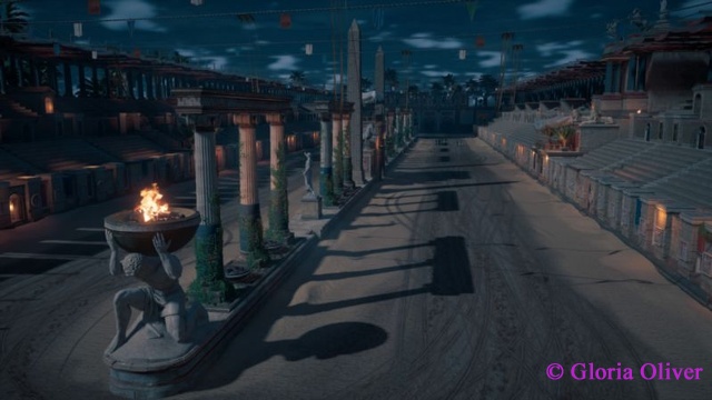 Assassin's Creed Origins - hippodrome interior